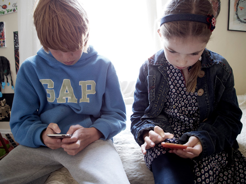 Ben and Eve photographed by Chris Budgeon