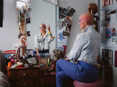 Shannon, Retro Sweat photographed by Mark Clinton