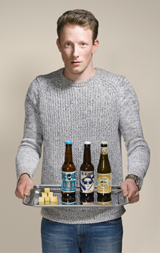 Arjen De Haas photographed by Jouk Oosterhof for Mourning Traditions