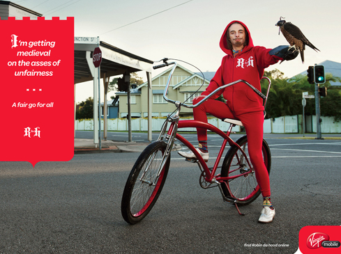 Robin Da Hood photographed by Michael Corridore for Publicis Mojo