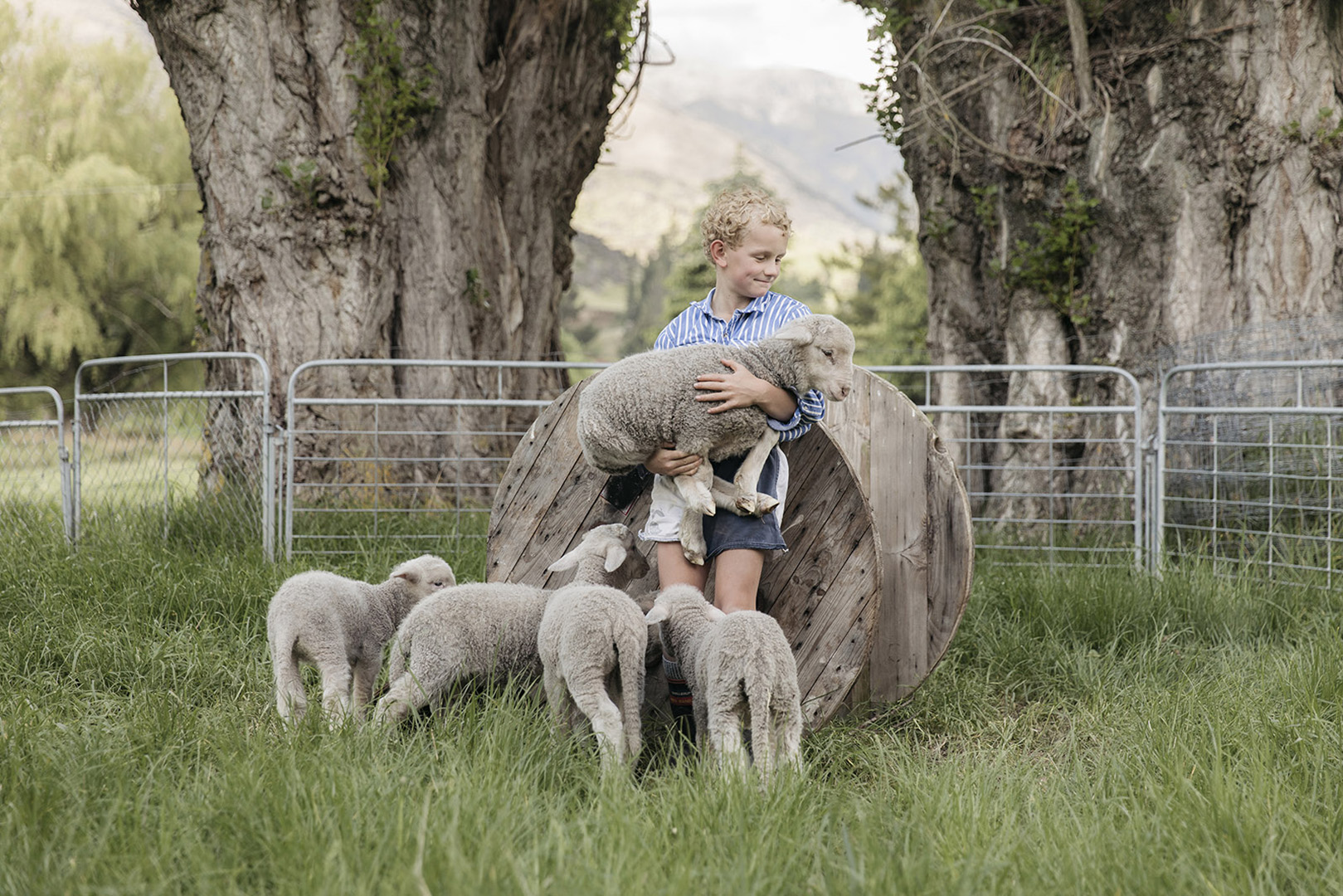 Our Farmers photographed by Mark Clinton for Devold of Norway