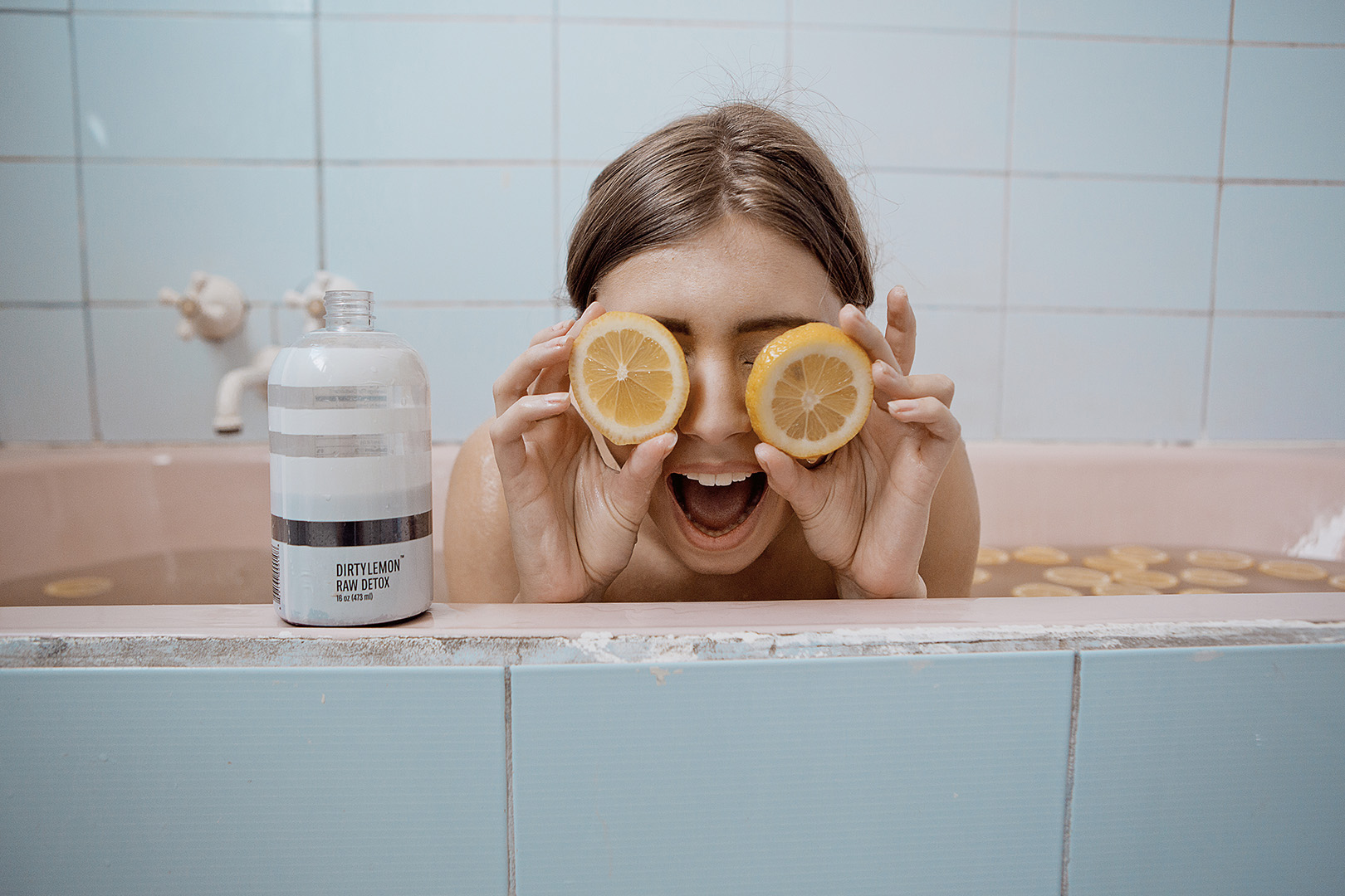 Dirty Lemon photographed by Sarah Bahbah