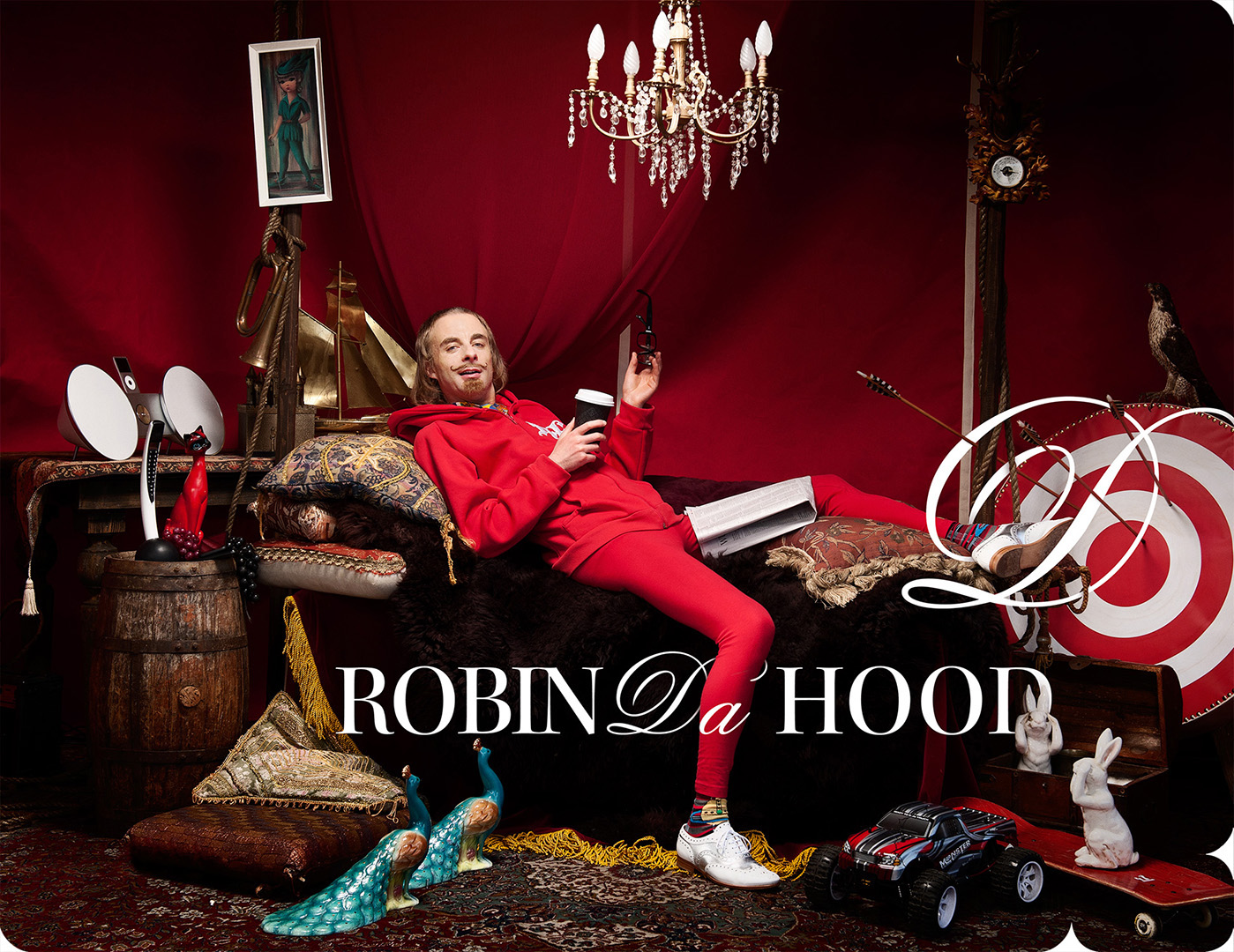 Robin Da Hood photographed by Michael Corridore for Publicis Mojo