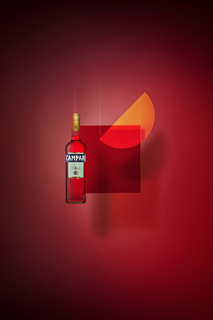 Red Nights photographed by Michael Corridore for Campari
