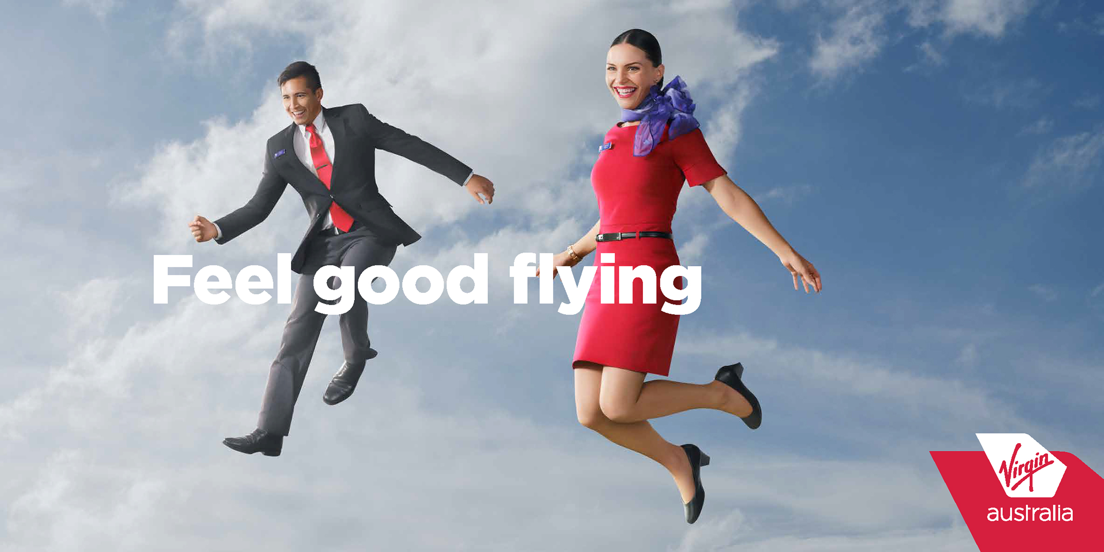 Feel Good Flying photographed by Michael Corridore for Virgin