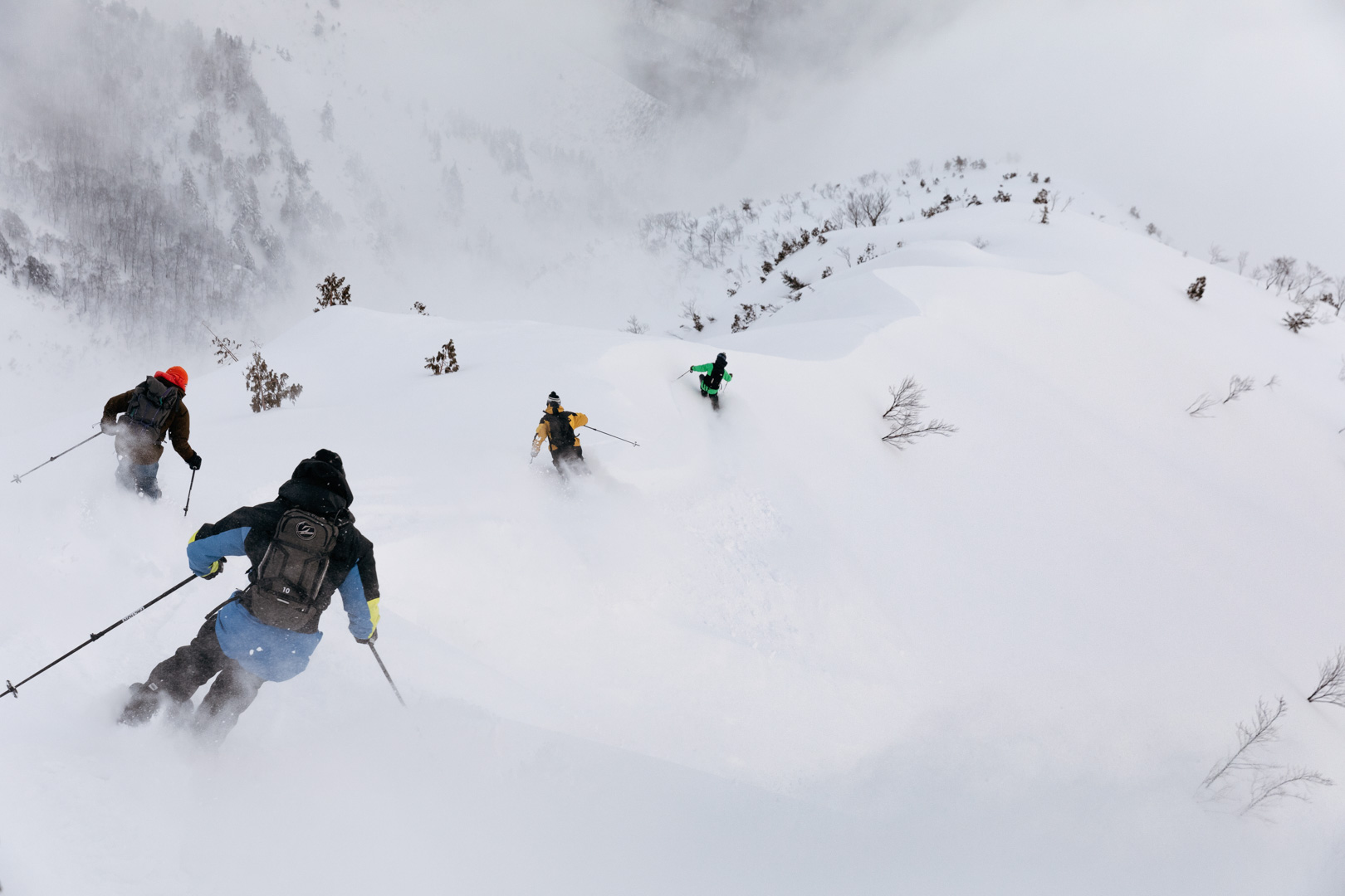 Faction Skis photographed by Mark Clinton