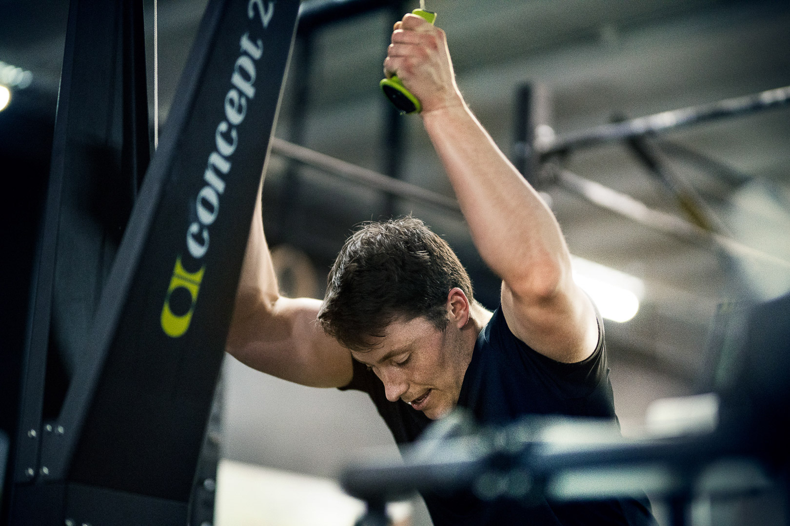 Ski Erg Athlete photographed by Troy Goodall