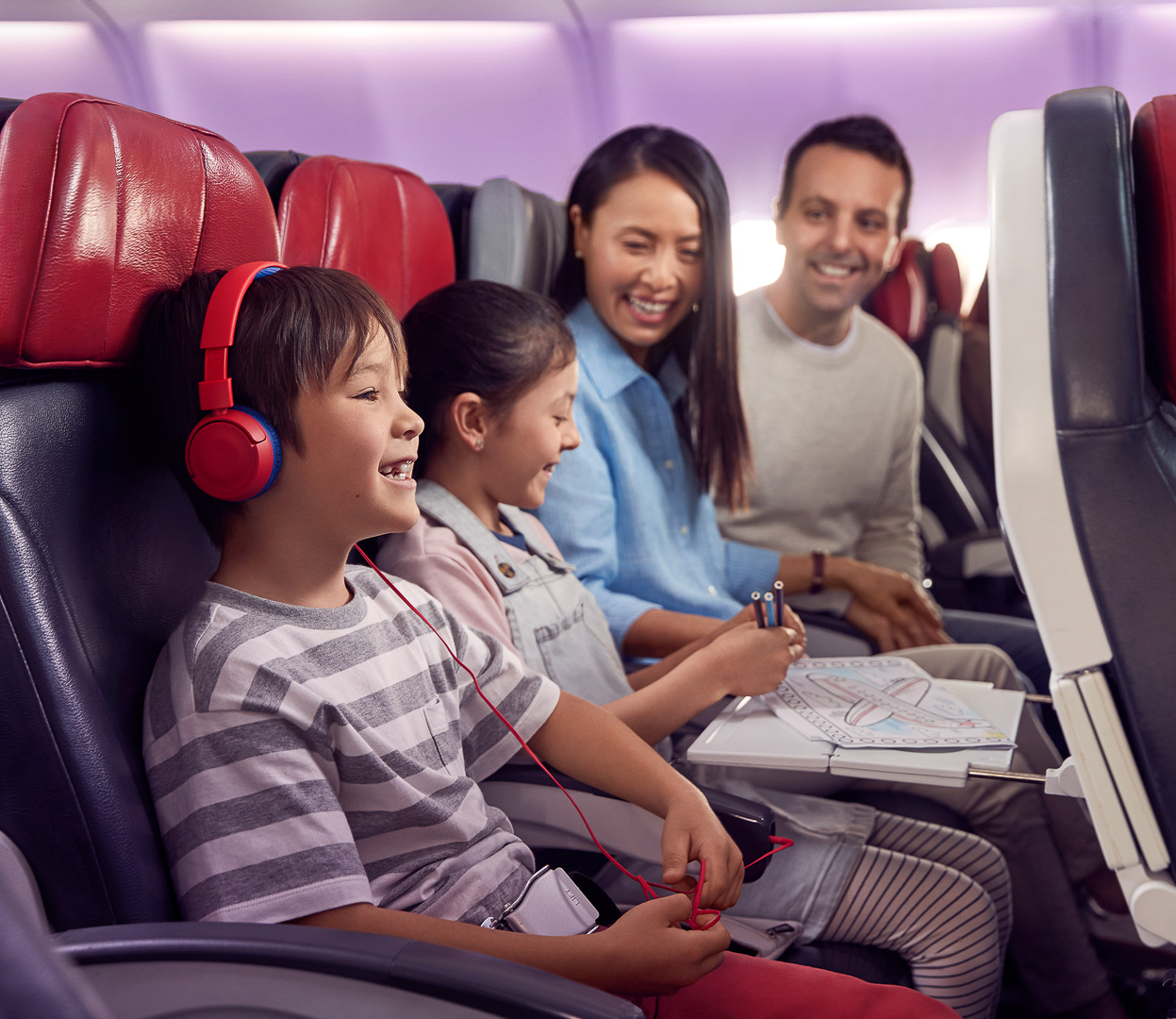 Virgin Australia photographed by Chris Budgeon